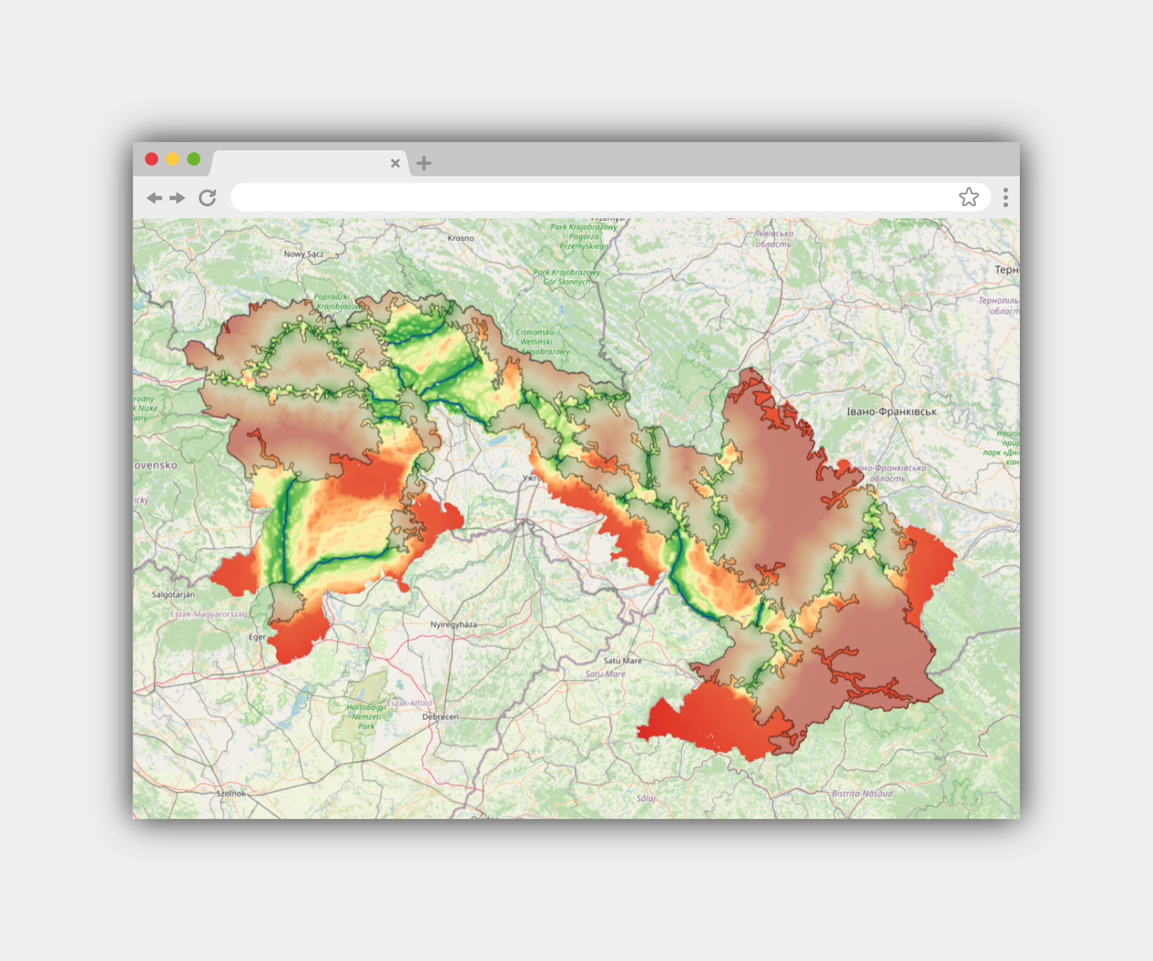 Modeling of ecological corridors